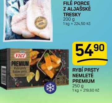 RYBÍ PRSTY NEMLETÉ PREMIUM 250 g