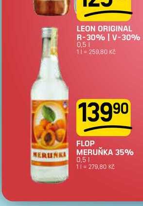 FLOP MERUŇKA 35% 0,5l