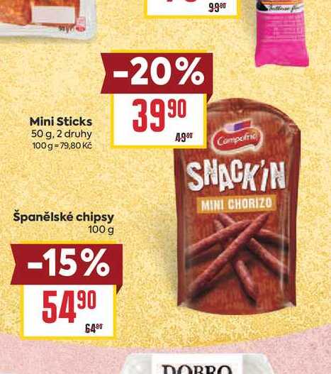 Mini Sticks 50 g