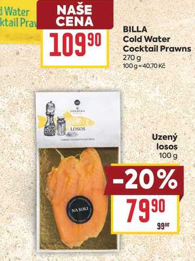 Uzený losos 100 g