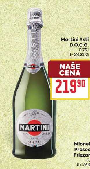 Martini Asti D.O.C.G. 0,75l