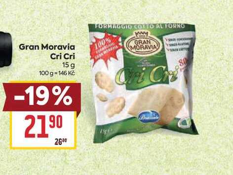 Gran Moravia Cri Cri 15 g