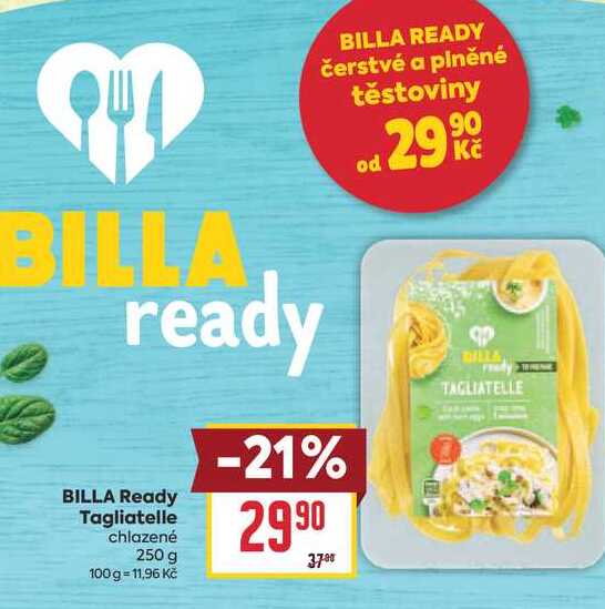 BILLA ReadybTagliatelle 250g