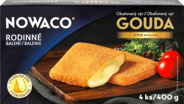 Nowaco Obalovaný sýr Gouda