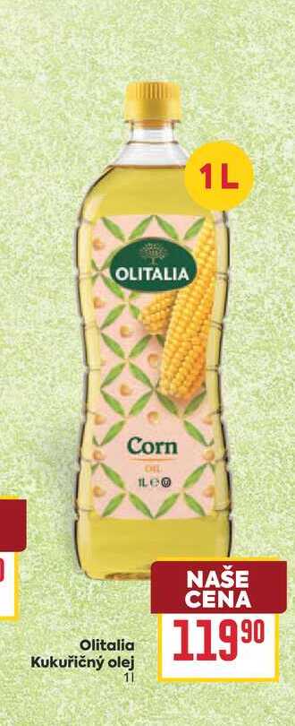 Olitalia Kukuřičný olej 1l