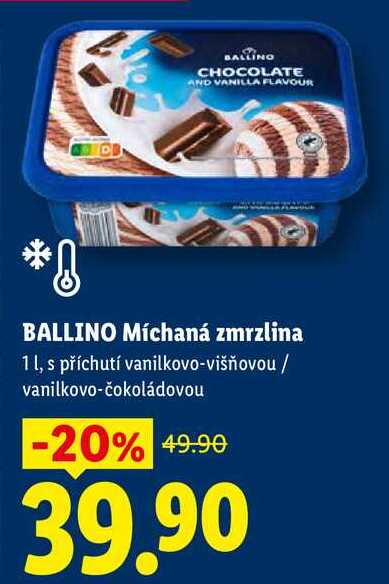 BALLINO Míchaná zmrzlina. 1l