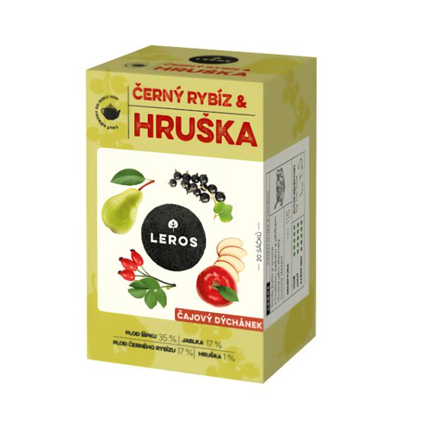 Leros Čajový dýchánek, Černý rybíz a hruška