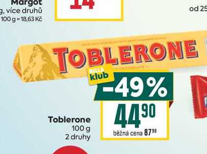 Toblerone 100 g