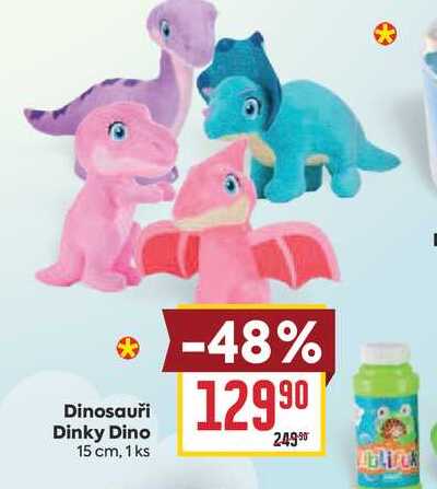 Dinosauři Dinky Dino 15 cm, 1 ks