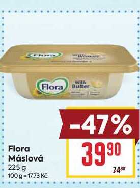 Flora Máslová 225 g
