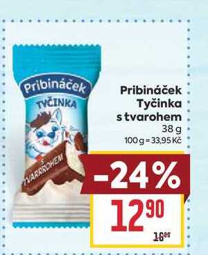 Pribináček Tyčinka s tvarohem 38 g