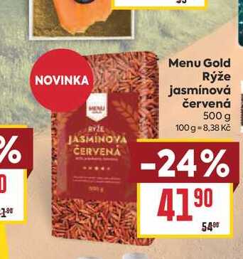 Menu Gold Rýže jasmínová červená 500 g