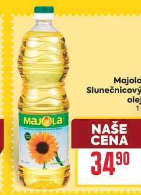 Majola Slunečnicový olej 1l