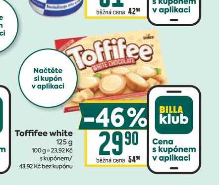 Toffifee white 125 g