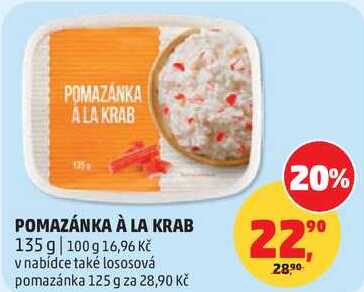 POMAZÁNKA À LA KRAB, 135 g 