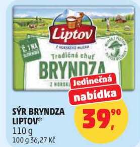 SÝR BRYNDZA LIPTOV*, 110 g 