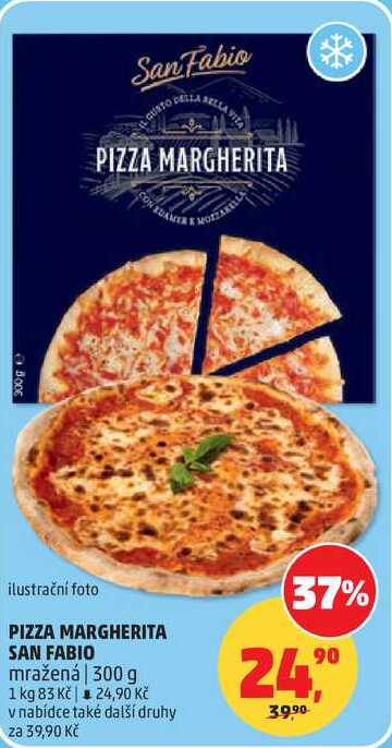 PIZZA MARGHERITA SAN FABIO, 300 g