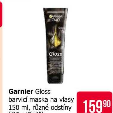 Garnier Gloss barvicí maska na vlasy 150 ml, různé odstíny