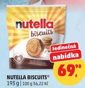 NUTELLA BISCUITS, 193 g