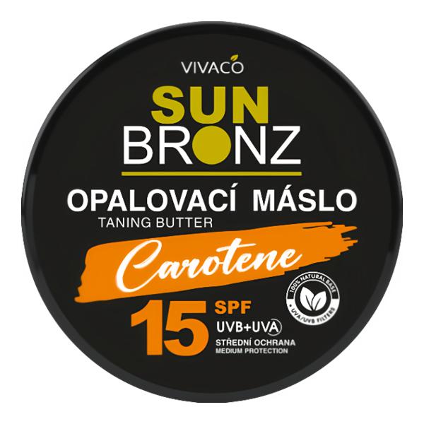 Vivaco Sun Bronz Opalovací máslo Carotene OF15