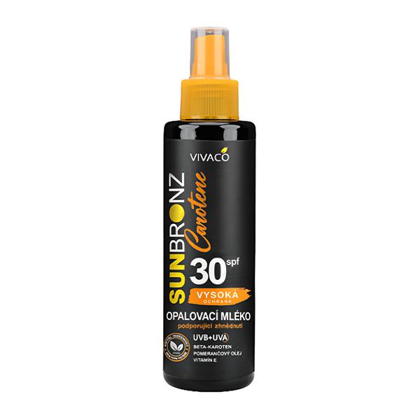 Vivaco Sun Bronz Opalovací mléko Carotene OF30