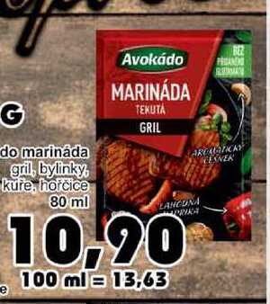 Avokádo marináda 80ml