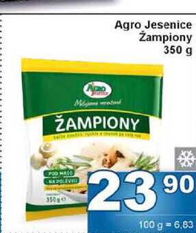 Agro Jesenice Žampiony 350 g 
