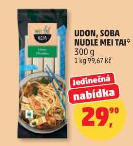UDON, SOBA NUDLE MEI TAI**, 300 g 
