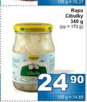 Rapa Cibulky 340 g (pp = 170 g) 