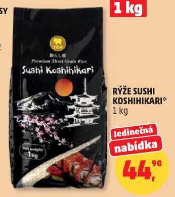 RÝŽE SUSHI KOSHIHIKARI, 1 kg