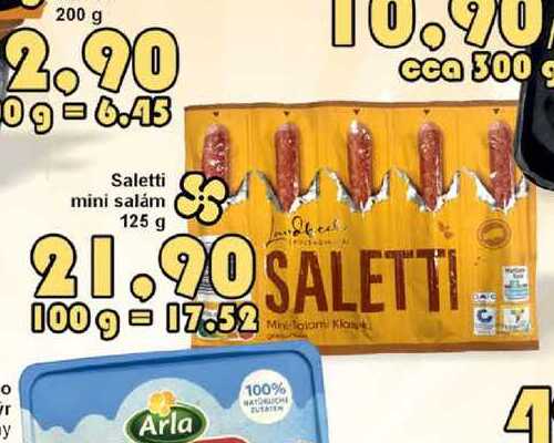 Saletti mini salám 125 g