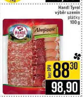 Handl Tyrol výběr uzenin plátky 100 g