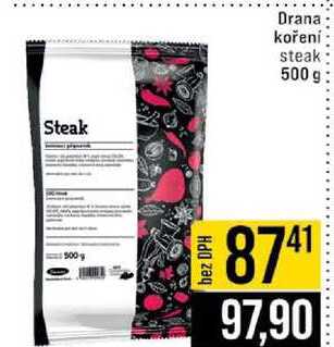 Drana koření steak 500 g 