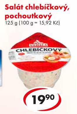 Salát chlebíčkový, pochoutkový, 125 g