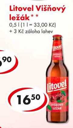 Litovel Višňový ležák, 0,5 l
