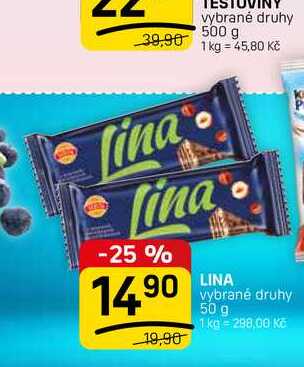 LINA vybrané druhy 50 g