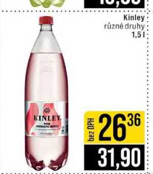 Kinley různé druhy 1.5l