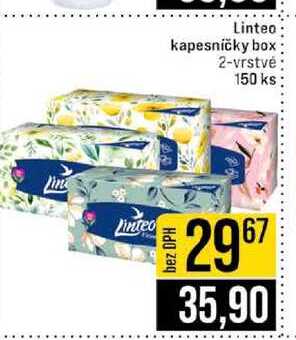 Linteo kapesničky box 2-vrstvé 150 ks