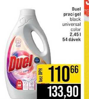 Duel prací gel black universal color 2,45l 54 dávek
