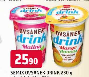 SEMIX OVSÁNEK DRINK 230 g