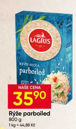 LAGRIS Rýže parboiled 800 g 