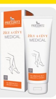 Priessnitz Žíly a cévy Medical 125 ml