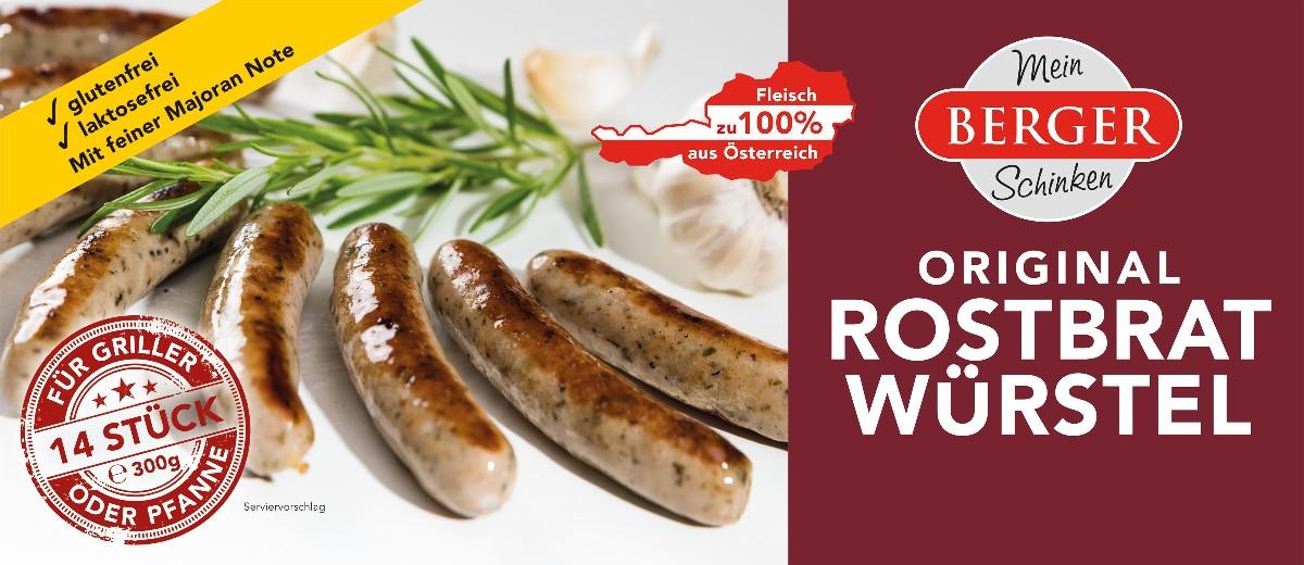 Berger Grilovací klobása, 300 g
