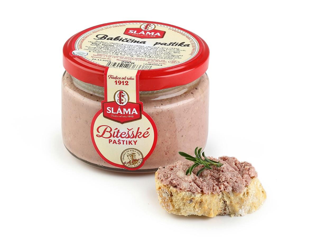 Sláma Paštiky ve skle, 200 g