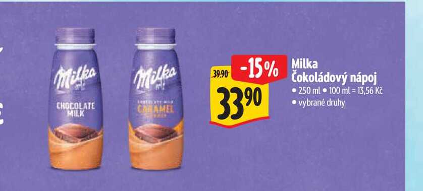 Milka Čokoládový nápoj 250 ml