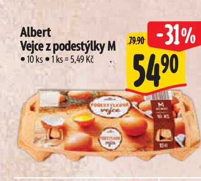 Albert Vejce z podestýlky M 10 ks