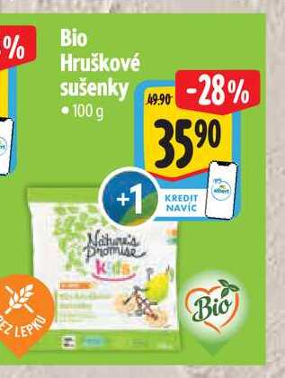 Bio Hruškové sušenky 100 g
