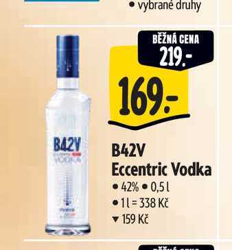 B42V Eccentric Vodka 0,5 l