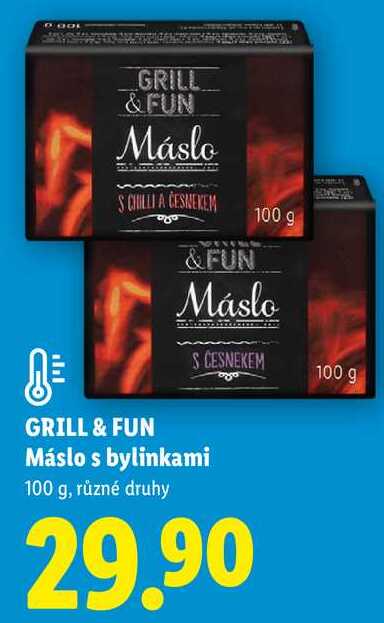 GRILL & FUN Máslo s bylinkami, 100 g