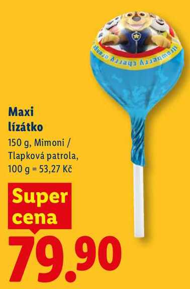 Maxi lízátko, 150 g 